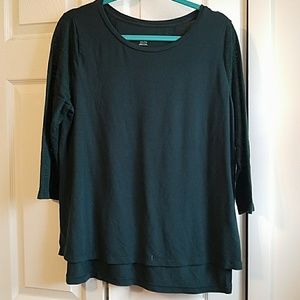 Green Merona top